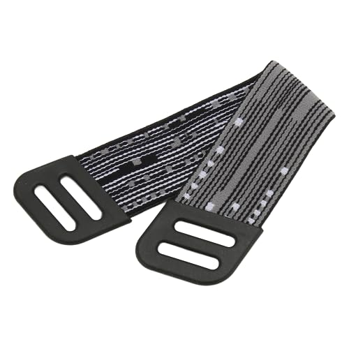 Ersatzstirnbänder Gurte für G733 G335 Kopfhörer -Kopfbandgurte Hohe Elastizitätsweichstoff mit Farbenfrohen Design für Drahtlose Kabelgebundene Gaming (Schwarz grau) von YUYTE