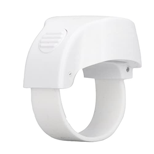 Selfie Remote Selfie Controller Finger Wearable Remote-Verschlussregelung mit 10 M Range 8-Stunden-Akku für Smartphones (White) von YUYTE