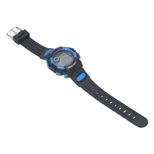 YUYTE Kinderuhr, Alarm, Stoppuhr, LED-Hintergrundbeleuchtung, 50 M wasserdichte Digitaluhr mit PU-Band für 5–17 Jahre Alte Jungen, Wochenkalender, 12/24 Stunden YUYTE Kinderuhr, Alarm, Stoppuhr, LED-Hintergrundbeleuchtung, 50 M wasserdichte Digitaluhr mit PU-Band für 5–17 Jahre Alte Jungen, Wochenkalender, 12/24 Stunden von YUYTE