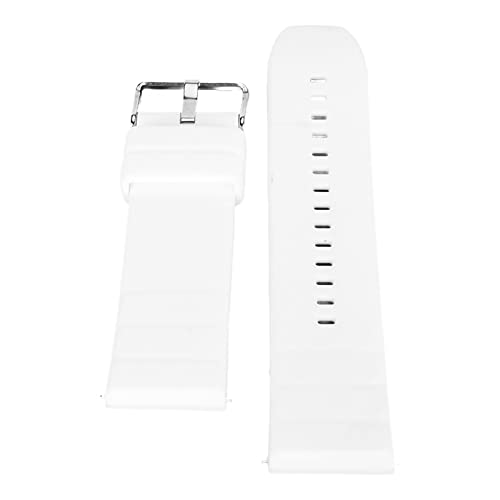 YUYTE Weiches Silikon-Schnellverschluss-Smartwatch-Armband Als Ersatz für Amazfit GTR 4 (Weiss) von YUYTE