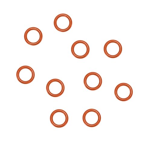 10 Stück O-Ring Gummi Dichtungsring für Kärcher SC2 SC3 SC4 SC5 CT10 Dampfreiniger-Teile (rot) von YUYUEMI