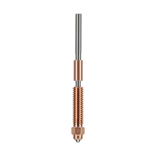 K1C-Düsen, Einhorn-Schnellwechseldüse, 0,2/0,4/0,6/0,8/1,0 mm, Kupferlegierung und gehärtete Stahldüse, hochtemperaturbeständige Düsen für Ender-3 V3 K1C K1 Max 3D-Drucker (0,6 mm) von YUYUEMI