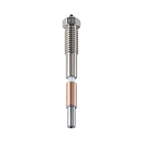 YUYUEMI 0,4 mm Plus 4 Düse für Qidi Plus 4 3D-Drucker, Bimetalldüse, gehärteter Stahl-Druckkopf YUYUEMI 0,4 mm Plus 4 Düse für Qidi Plus 4 3D-Drucker, Bimetalldüse, gehärteter Stahl-Druckkopf von YUYUEMI
