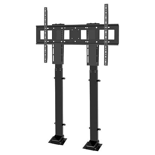 Motorisierter TV-Lift - Motorisierte TV-Halterung Für 55-120-Zoll-Fernseher, Höhenverstellbarer TV-Ständer Und Wandhalterung, Teleskopischer Elektrischer TV-Lift Mit Fernbedienung von YUZDNM