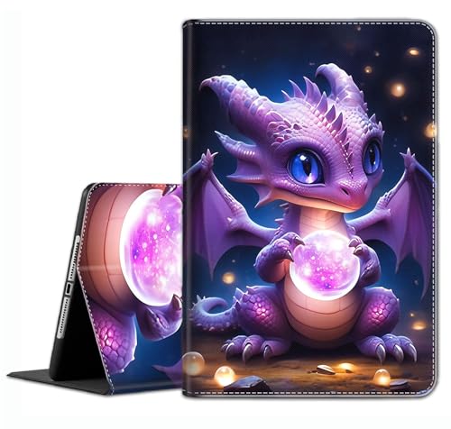 Schutzhülle für iPad 10.2/10.5, iPad 9./8./7. Generation, iPad 10,2 Zoll 2021/2020/2019, iPad Air 3. Generation/Pro 26,7 cm (10,5 Zoll) – schlanke Passform mit automatischer Schlaf-/Wachfunktion, lila von YVBHCGGGF
