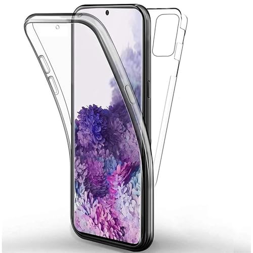 360° Volltransparente Hülle für Samsung Galaxy S22 S21 S23 S20 FE S10 S9 S8 Plus S7 Edge Note 20 10 9 Ultra Dual Side Back Phone Cover, Galaxy S22 Plus von YVWUNH