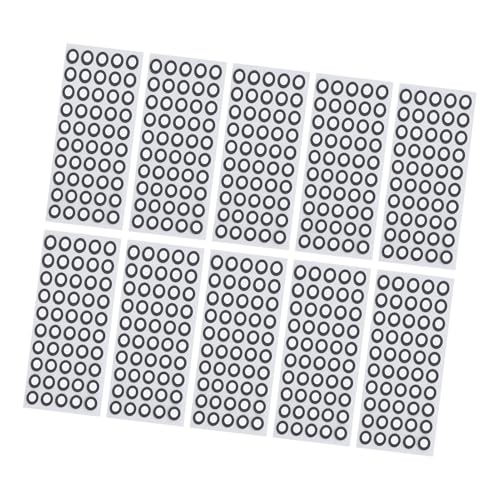 1000 PCs 3D -Tracking -Punkt -Scan -Marker, 6 Mm OD 10mm, Hohe Reflexion Starker Adhäsion, Referenzpunktmarkierungen, Diffuse Reflexion, 3D -PositioningTarget -Aufkleber 1000 PCs 3D -Tracking -Punkt -Scan -Marker, 6 Mm OD 10mm, Hohe Reflexion Starker Adhäsion, Referenzpunktmarkierungen, Diffuse Reflexion, 3D -PositioningTarget -Aufkleber von YWBL-WH