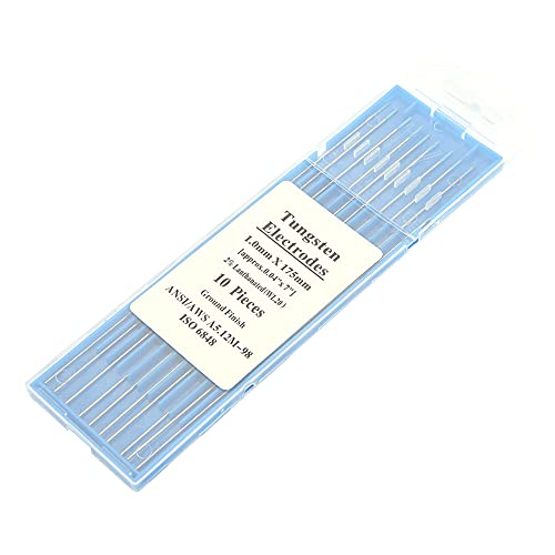 10pcs WL20 Wolfram -Elektrode für Schweißmaschinen - Lanthaniert, Umweltfreundlich und Leicht zu Erstellen, Ein Elektrischer Bogen zu Erstellen Geeignet für den DC Kleinstrom Beste das Schweißen 10pcs WL20 Wolfram -Elektrode für Schweißmaschinen - Lanthaniert, Umweltfreundlich und Leicht zu Erstellen, Ein Elektrischer Bogen zu Erstellen Geeignet für den DC Kleinstrom Beste das Schweißen von YWBL-WH