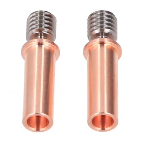 2PCS Bimetall Heatbreak Ti-Legierung und Kupfer Wärmedämmung Heat Break Ersatz für Kobra 2 Pro 3D-Drucker 2PCS Bimetall Heatbreak Ti-Legierung und Kupfer Wärmedämmung Heat Break Ersatz für Kobra 2 Pro 3D-Drucker von YWBL-WH