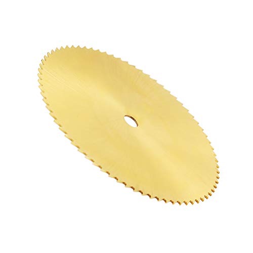 80 mm Sägeblatt aus Schnellstahl Kleine Scheibe in Gold Kreissäge zum Schleifen von Kunststoff für die Arbeit von Holz aus Metall 80 mm Sägeblatt aus Schnellstahl Kleine Scheibe in Gold Kreissäge zum Schleifen von Kunststoff für die Arbeit von Holz aus Metall von YWBL-WH