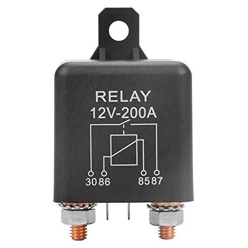 DC 12V 200A Startrelais 4 Pin WM686 RL/180 Normale Blende Startrelais Robustes Auto Startrelais für ON/OFF Batteriesteuerung von YWBL-WH