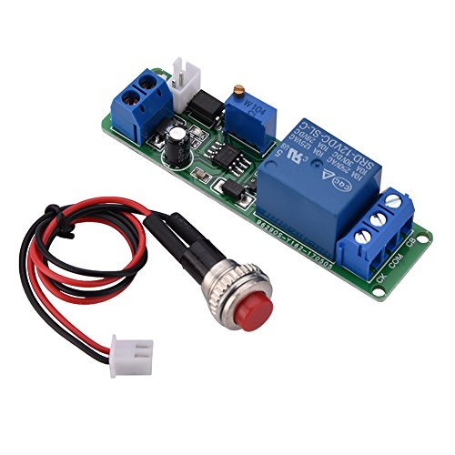 DC 12V Timer Modul einstellbare Timer Verzögerung Zeitrelais Zeitschalter AUS Moduls 1~10 Sek von YWBL-WH
