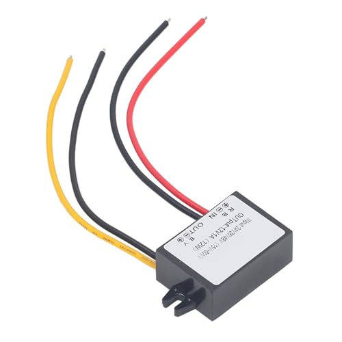 DC Buck Converter Spannungsregler 24V 36V 48V auf 12V 1A 12W Reduzierer Stromwandler für Cart Club Car von YWBL-WH