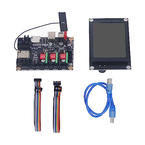 Lasergravurmaschinen-Kit, Desktop-Graveur, DIY-Universal-Kit, 3,5-Zoll-Display, Lasergravierer, Touchscreen oder Bildschirm mit Steuerplatine (Touchscreen mit 12–24 Lasergravurmaschinen-Kit, Desktop-Graveur, DIY-Universal-Kit, 3,5-Zoll-Display, Lasergravierer, Touchscreen oder Bildschirm mit Steuerplatine (Touchscreen mit 12–24 von YWBL-WH