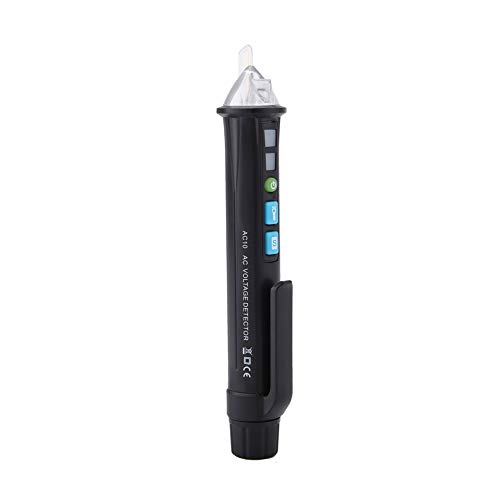 MESTEK AC-Spannungsprüfer, Stiftförmiges Design, LED-Taschenlampe, Leicht zu Tragen für den Nachtgebrauch von YWBL-WH