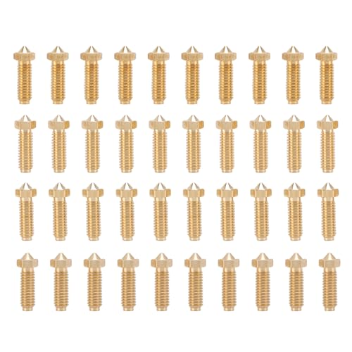 Messingdüsen-Set, 40-teiliges Ersatzset für S1, 3 Combo, Pro 0,2, 0,4, 0,6, 0,8 Mm Düsen, CNC-gefräst, Kompatibel mit PLA, ABS, PETG, TPU Messingdüsen-Set, 40-teiliges Ersatzset für S1, 3 Combo, Pro 0,2, 0,4, 0,6, 0,8 Mm Düsen, CNC-gefräst, Kompatibel mit PLA, ABS, PETG, TPU von YWBL-WH