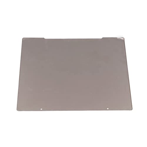 PEI Blatt Federstahlplatte Flexible Stahlplattform Pulver PEI Doppelseitige Beschichtungsplatte für Prusa 3D-Drucker 254x240mm von YWBL-WH