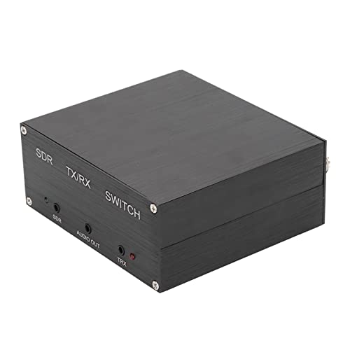 SDR-Transceiver-Schalter, 100 W DC Bis 160 MHz, Antennen-Sharer, TR-Schalterbox, Aluminiumlegierung, Box-Gerät mit SMA-zu-SMA-Verbindungskabel von YWBL-WH