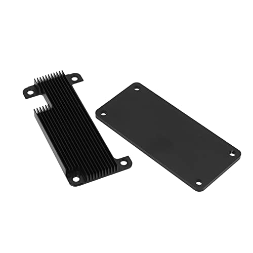Schutzhülle für Raspberry Pi Zero 2W, Case Cover Shell Cover Enclosure Box(Schwarze Schale, Bunte Stiftleiste) von YWBL-WH