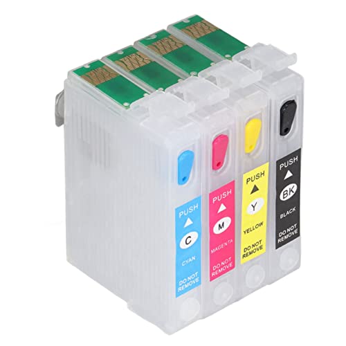Tintenpatrone, Tintenpatrone, 4-Farben-Druckzubehörteil PP für Fotopapierdokumente, Desktop-Fotodrucker (T1261/T1262/T1263/T1264) von YWBL-WH