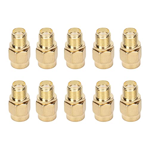 10 Stück HF-Koaxialkabel-Adapter SMA-Buchse auf RPSMA-Buchse, Koax-Leitungsstecker-Set, Abschlusslast, 50 Ohm, SMA-Terminator 10 Stück HF-Koaxialkabel-Adapter SMA-Buchse auf RPSMA-Buchse, Koax-Leitungsstecker-Set, Abschlusslast, 50 Ohm, SMA-Terminator von YWBL-WH
