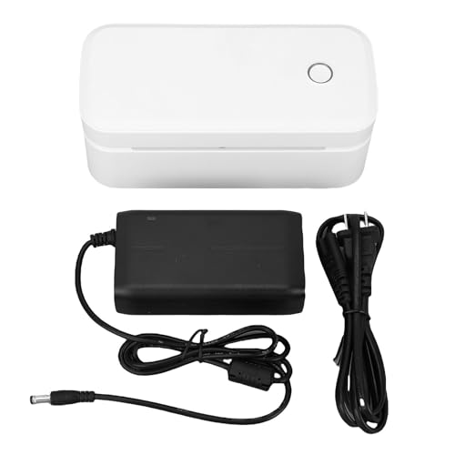 YWBL-WH 4x6 Thermal -Versandkenner Drucker mit 200DPI, USB -Verbindung, Automatische Positionsanpassung und Nicht -Jam -Technologie, App für MarkLife, Einfach zu Bedienen (EU-Stecker) von YWBL-WH