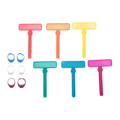 YWJLQH 6x Guided Reading Strips Assistent Lesen Leseverfolgung Finger Focus Highlighter von YWJLQH