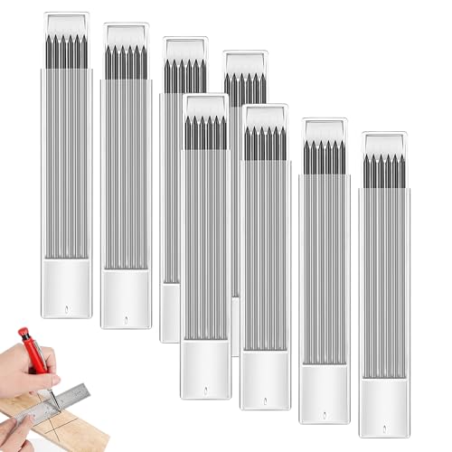 YWKJDDM Bleistiftminen, 48 Stück Tischler Bleistift Ersatzminen, 2,8 mm Solide Bleistiftminen für Architekt Zeichnen von YWKJDDM