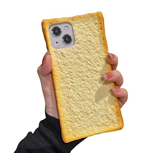 YWYUHE Niedliche Lebensmittel-Handyhülle für iPhone 15 Pro Max, lustige Simulation Brot, Toast, Frühstück, vier Ecken, verdickter Schutz, Silikon, stoßfeste Handyhülle für Frauen und Mädchen YWYUHE Niedliche Lebensmittel-Handyhülle für iPhone 15 Pro Max, lustige Simulation Brot, Toast, Frühstück, vier Ecken, verdickter Schutz, Silikon, stoßfeste Handyhülle für Frauen und Mädchen von YWYUHE
