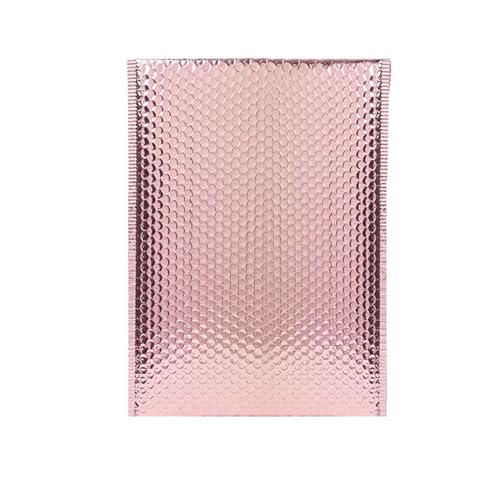 Bubble Mailer 100 Pcs Gift Envelopes Bags for Packaging Bubble Mailers Padded Envelopes Waterproof Packaging Bags Thicken Postage Bag(Rose gold,13 * 15cm) von YXADGML