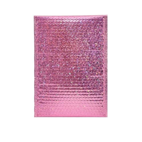 Bubble Mailer 100 Pcs Gift Envelopes Bags for Packaging Bubble Mailers Padded Envelopes Waterproof Packaging Bags Thicken Postage Bag(Rose red,13 * 15cm) von YXADGML