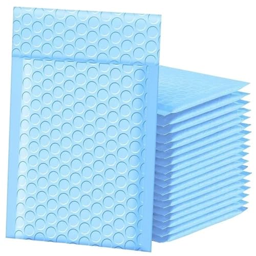 Bubble Mailer 100pcs Bubble Seal Padded Business Envelopes Packaging(Blue,11 * 15cm) von YXADGML