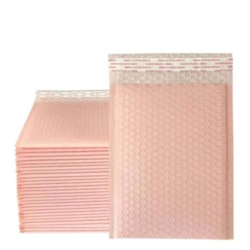 Bubble Mailer 50 Pcs Envelopes for Bags Padded Envelopes for Packaging Seal Mailing Gift Padding(Light pink,15 * 18cm) von YXADGML
