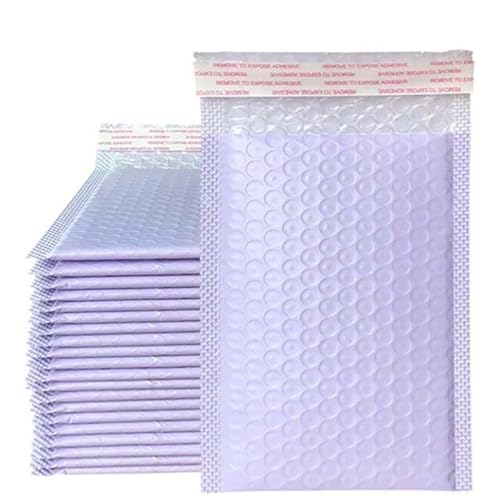 Bubble Mailer 50 Pcs Envelopes for Bags Padded Envelopes for Packaging Seal Mailing Gift Padding(Purple,13 * 18cm) von YXADGML