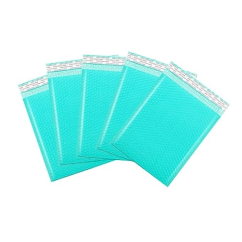 Bubble Mailer 50 Stück Luftpolsterumschläge mit stoßfesten und wasserdichten Eigenschaften for kleine Unternehmen – gepolsterte Umschläge, gefüttert, selbstklebend(Mint Green,18 * 23cm) von YXADGML