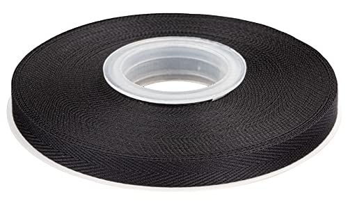 Fischgrätenband, Köperband, weicher Griff, ideal zum Verpacken von Geschenken, Nähen, 25 mm x 22 m von YXBZKGDCNG