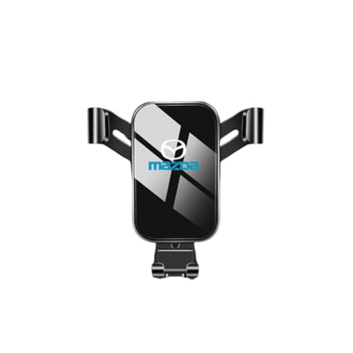 YXCYJ Handyhalterung Auto für Mazda CX-9 2007-2018, Clip-On Navigationshalter Praktisches Autozubehör,A-Black von YXCYJ