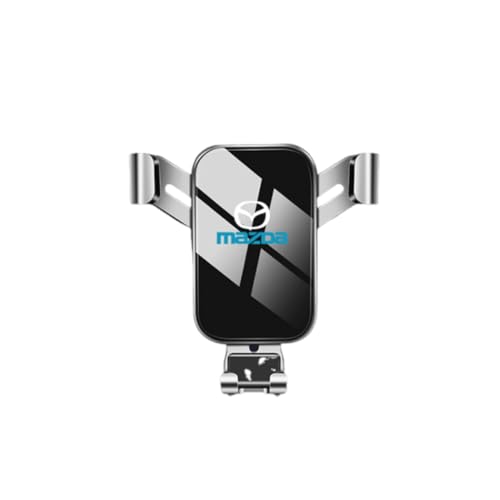 YXCYJ Handyhalterung Auto für Mazda MX-5 2005-2015, Clip-On Navigationshalter Praktisches Autozubehör,B-Silver von YXCYJ