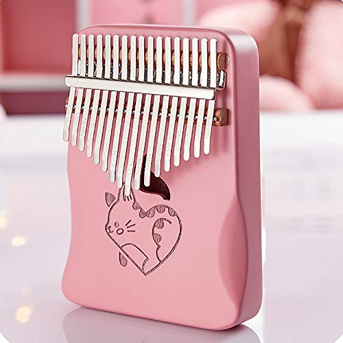 Kalimba 17 Tasten C-Ton Rosa Daumen Klavier Mahagoni Beruf Marimbas Finger Instrument FüR Kinder Erwachsene Freundin Festival Geschenk Mit Tasche Stimmhammer Study Booklet,D Kalimba 17 Tasten C-Ton Rosa Daumen Klavier Mahagoni Beruf Marimbas Finger Instrument FüR Kinder Erwachsene Freundin Festival Geschenk Mit Tasche Stimmhammer Study Booklet,D von YXFYXF