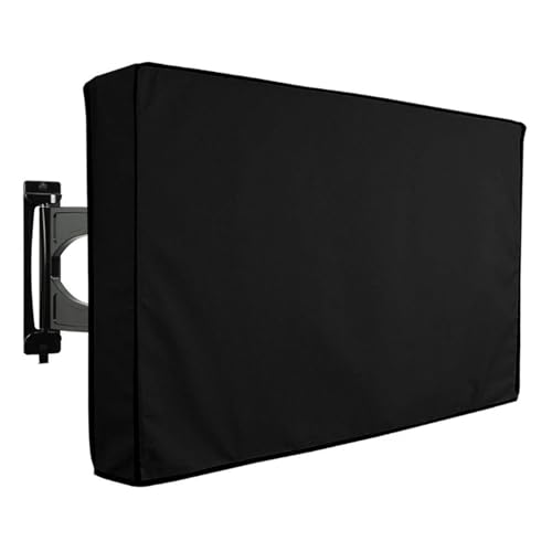Schutzhülle Fernseher Outdoor TV-Abdeckung for den Außenbereich, schützt den TV-Bildschirm, staubdicht, wasserdicht, for den Außenbereich, TV-Displayschutz, for den Außenbereich, Gartenterrasse(Black, Schutzhülle Fernseher Outdoor TV-Abdeckung for den Außenbereich, schützt den TV-Bildschirm, staubdicht, wasserdicht, for den Außenbereich, TV-Displayschutz, for den Außenbereich, Gartenterrasse(Black, von YXINAER