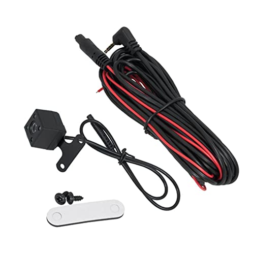 YXRRVING 4 Pin HD Auto Rückfahrkamera 170 Grad Weitwinkel Wasserdicht 4 LED Nachtsicht Parkkamera Monitor Zubehör Auto Rückfahrkamera von YXRRVING