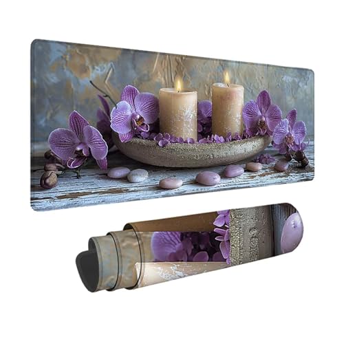 Magnolie Gaming Mauspad XXL 1500 x 800 mm, 3MM Genähten Kanten Mousepad Lila Schreibtischunterlage mit Rutschfeste Gummibasis, Gaming Zubehör WassXerdicht Mouse Pad für PC, Laptop, Geschenke -xy250364 Magnolie Gaming Mauspad XXL 1500 x 800 mm, 3MM Genähten Kanten Mousepad Lila Schreibtischunterlage mit Rutschfeste Gummibasis, Gaming Zubehör WassXerdicht Mouse Pad für PC, Laptop, Geschenke -xy250364 von YXYBBBDOU