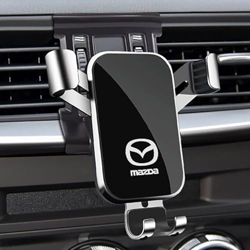 YYBCDSA Handyhalterung Auto, für Mazda 6 2004-2015 Handy KFZ Halterungen,mit EIN-Knopf-Release,Halterung Lüftungsschlitze,Telefonhalter für Smartphone,B von YYBCDSA