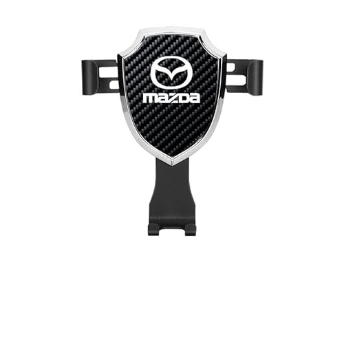 YYBCDSA Handyhalterung Auto, für Mazda CX-3 2018-2023 Handy KFZ Halterungen,mit EIN-Knopf-Release,Halterung Lüftungsschlitze,Telefonhalter für Smartphone,B von YYBCDSA