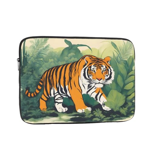 YYHWHJDE Jungle Tigers Cub Prints Tragbare Laptop-Hülle Tasche > 17 Zoll Geschäftsreise, Reisen, Büro usw. Für den täglichen Gebrauch. von YYHWHJDE