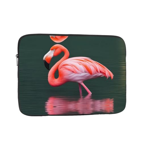 YYHWHJDE Pink Flamingo Tragbare Laptop Sleeve Tasche > 15 Zoll Geschäftsreise, Reisen, Büro usw. Für den täglichen Gebrauch. von YYHWHJDE