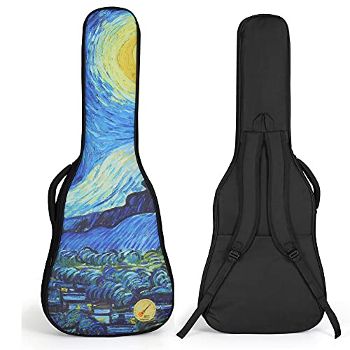 Gitarrentasche 36 39 Zoll Gitarre Tasche Akustik Gitarre Rucksack Guitar Gig bag Guitar Case Wasserdicht Gitarrenhülle Tasche Für Gitarre Rucksack Guitar Bag Gitarren Tasche (36) von YYJOY