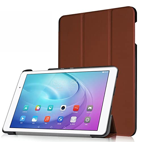 YYSS Cover für 8" Amazon Kindle Fire HD 8 2018/2017/2016 Hülle 8./7./6. Generation, Smart Cover aus PU-Leder mit Auto Wake/Sleep von YYSS