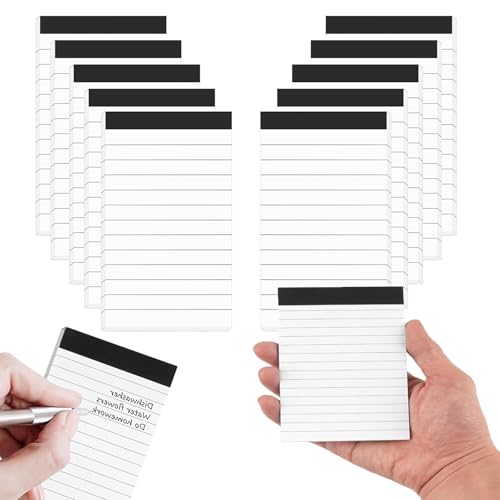 YYUEZHI 10 Stück Notizblock Klein A7, Mini Liniert Schreibblock, A7 Blank Notepads, 30 Blatt pro Block, Ersatzblöcke für Arbeit Studie Büro Schule Haushalt YYUEZHI 10 Stück Notizblock Klein A7, Mini Liniert Schreibblock, A7 Blank Notepads, 30 Blatt pro Block, Ersatzblöcke für Arbeit Studie Büro Schule Haushalt von YYUEZHI