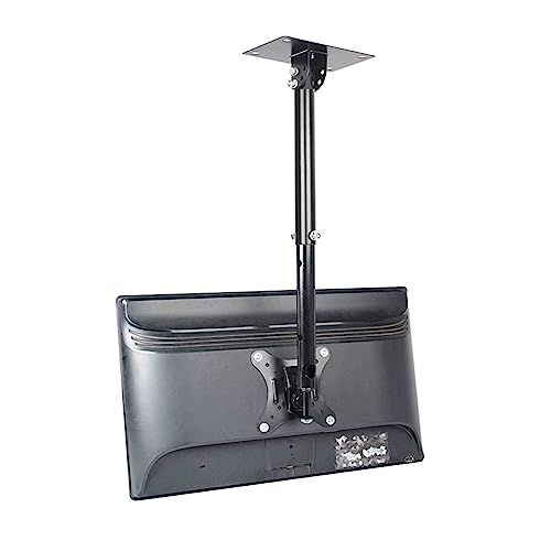 TV-Deckenhalterung, neigbar, schwenkbar, für 12-27-Zoll-Fernseher, mehrere Höhenoptionen, max. 200 x 200 mm (Größe: 3 m) (2 m) von YYWTXC